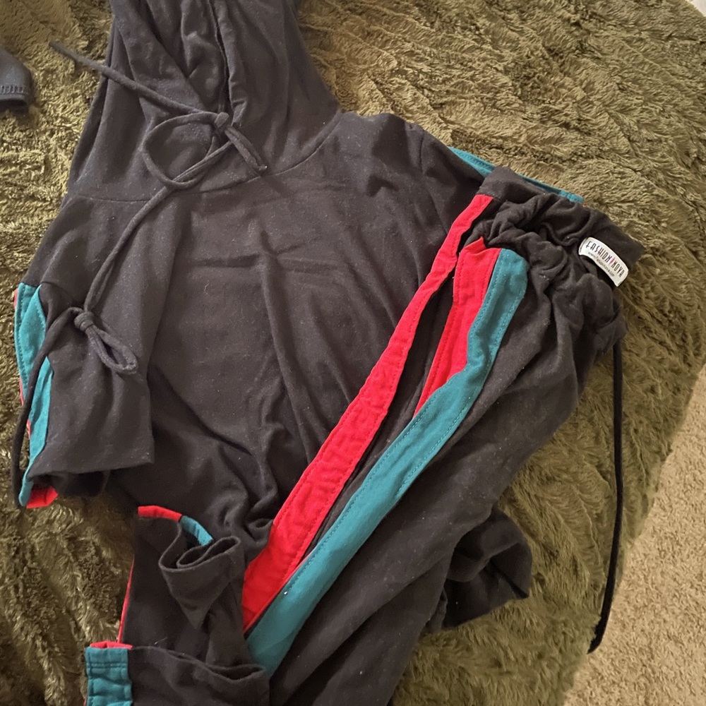 Hooded 2 Piece Loungewear Set